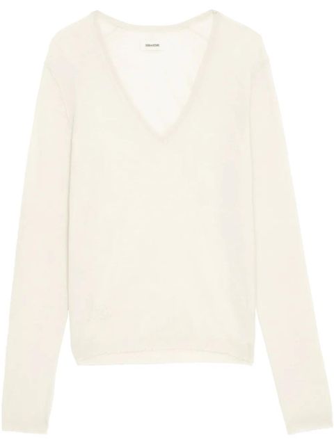 Zadig&Voltaire Rivy sweater - White - zdjęcie produktu nr 1