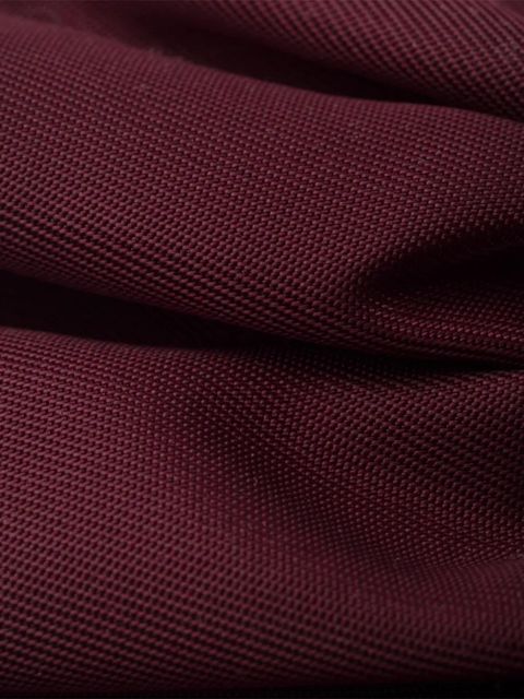 Prada triangle-logo scrunchie - Red - zdjęcie produktu nr 2