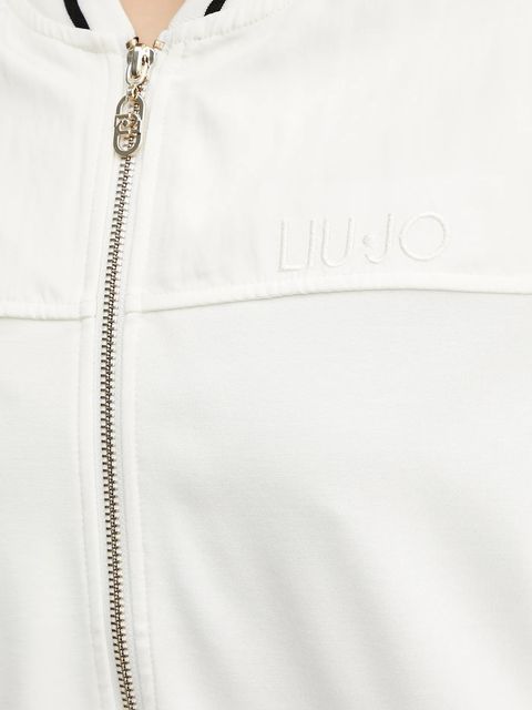 Liu Jo kurtka damska kolor biały przejściowa TA5119 J5942