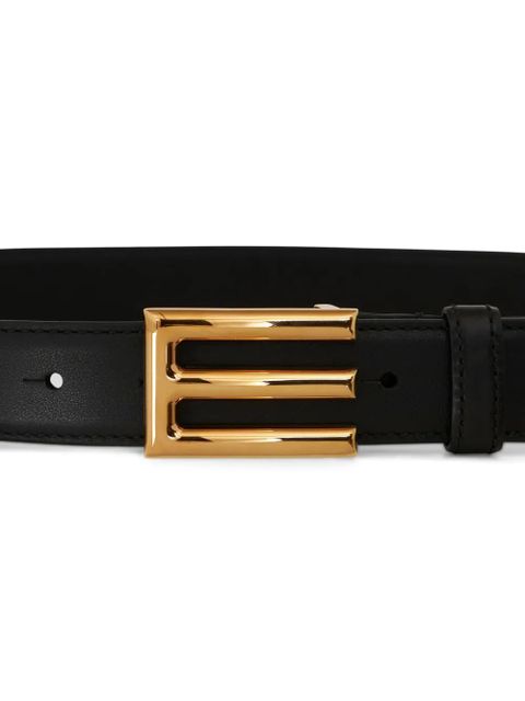 ETRO logo-buckle leather belt - Black - zdjęcie produktu nr 2