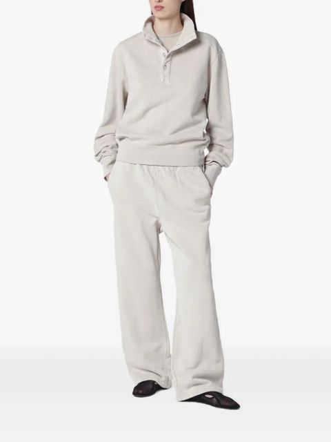 ENTIRE STUDIOS straight-leg cotton track pants - Neutrals - zdjęcie produktu nr 2