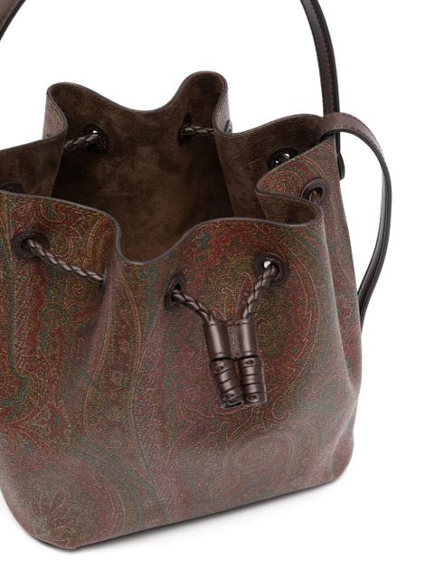 ETRO medium Saturno bucket bag - Brown
