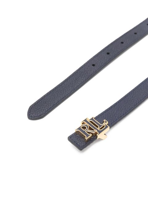 Lauren Ralph Lauren logo-buckle belt - Blue