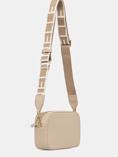 Coccinelle torebka skórzana kolor beżowy E5 MN5 55 I1 01 - zdjęcie produktu nr 2