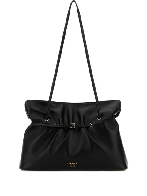 Prada nappa leather shoulder bag - Black - zdjęcie produktu nr 1