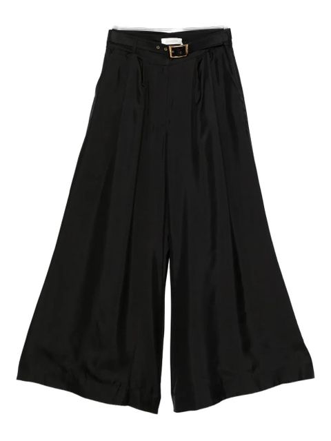 ZIMMERMANN pleated belted trousers - Black - zdjęcie produktu nr 2