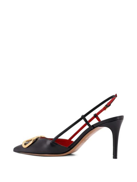 Valentino Garavani VLogo pointed pumps - Black