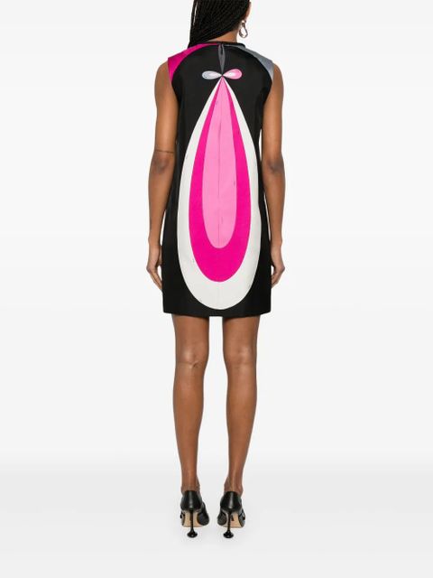 PUCCI geometric-print mini dress - Black - zdjęcie produktu nr 1