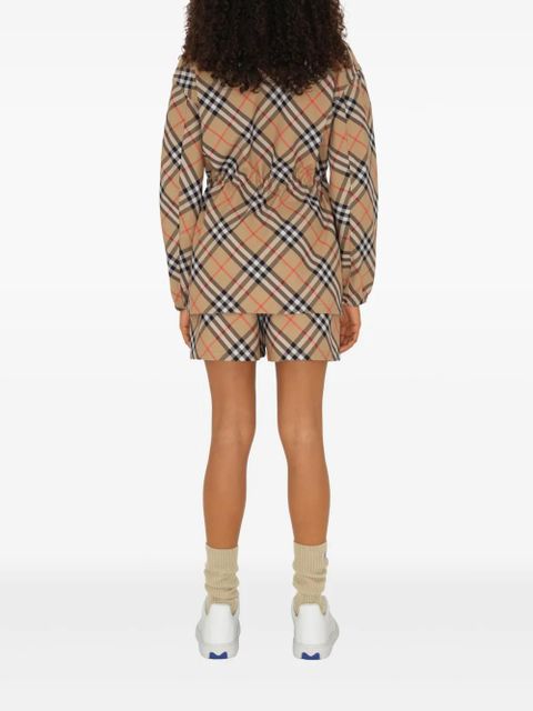 Burberry checked jacket - Neutrals