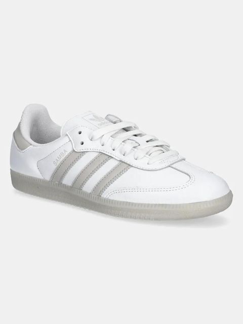 adidas Originals sneakersy skórzane Samba OG kolor biały JI3206 - zdjęcie produktu nr 1