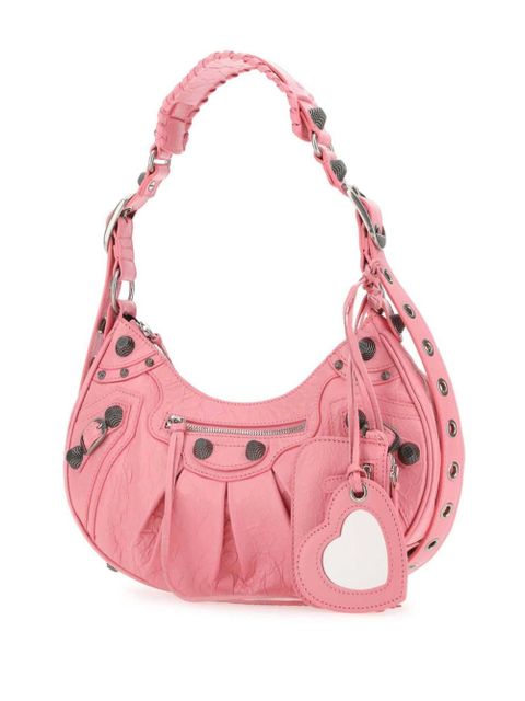Balenciaga Le Cagole S leather shoulder bag - Pink