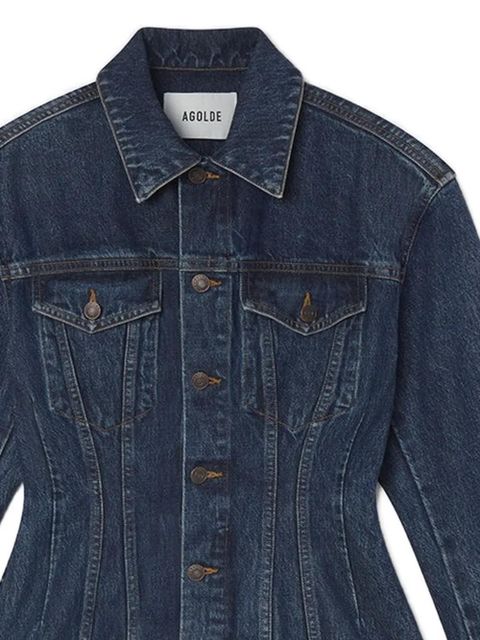 AGOLDE Myra panelled jacket - Blue - zdjęcie produktu nr 2