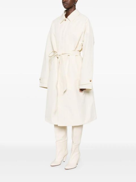 CALVIN KLEIN COLLECTION Marisol belted coat - White
