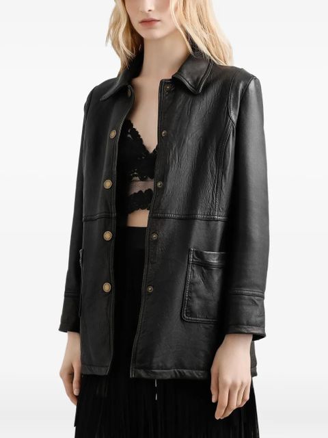 Dolce & Gabbana leather jacket - Black