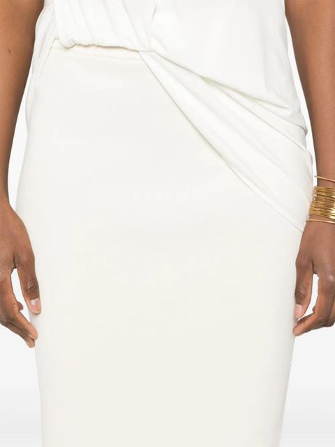 Max Mara Losanna midi skirt - White