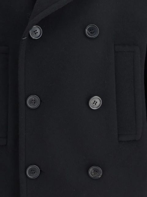 Saint Laurent Caban coat - Black