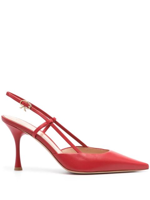 Gianvito Rossi Ascent 85mm slingback pumps - Red - zdjęcie produktu nr 1