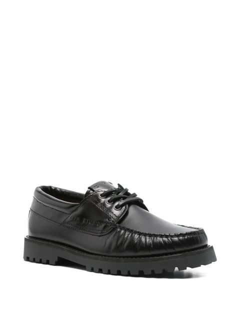 Copenhagen leather lace-up loafers - Black - zdjęcie produktu nr 2