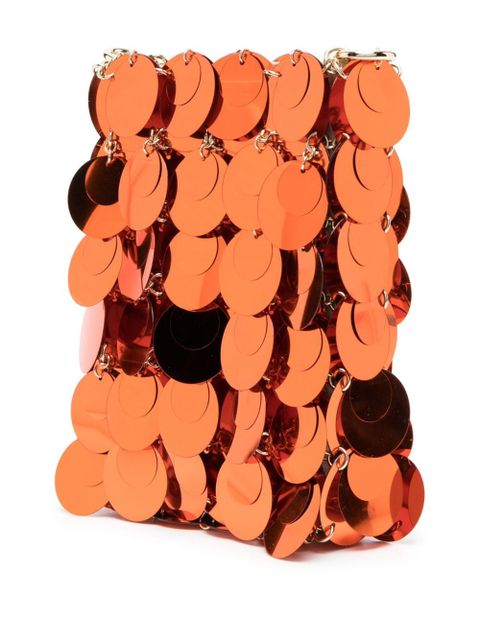 Rabanne mini Sparkle crossbody bag - Orange - zdjęcie produktu nr 2