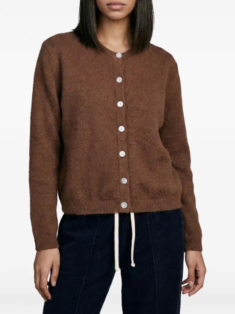 American Vintage Vitow buttoned cardigan - Brown