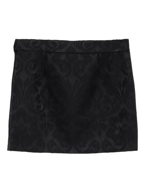 Chloé damask-pattern skirt - Black - zdjęcie produktu nr 2