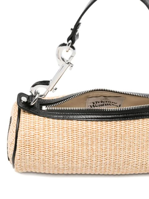Vivienne Westwood Cindy cylinder-shape tote bag - Neutrals