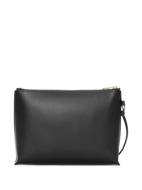 LOEWE logo-print clutch bag - Black - zdjęcie produktu nr 2