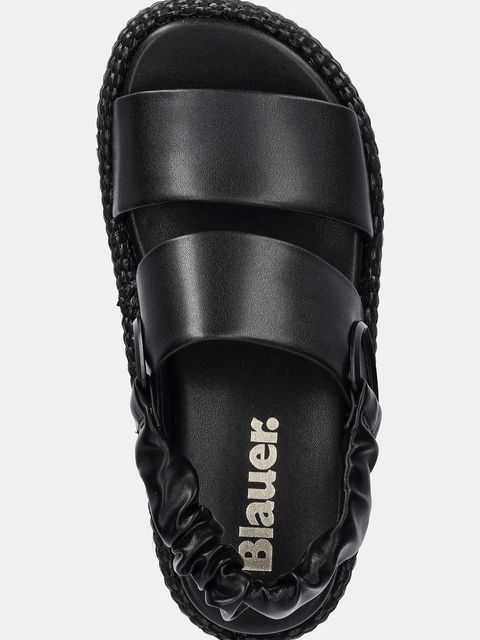 Blauer sandały OPAL