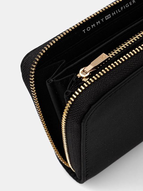 Tommy Hilfiger portfel damski kolor czarny AW0AW17741 - zdjęcie produktu nr 2