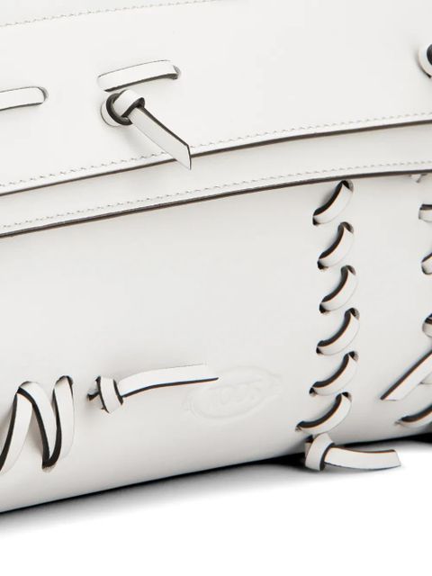 Tod's Wave clutch bag - White