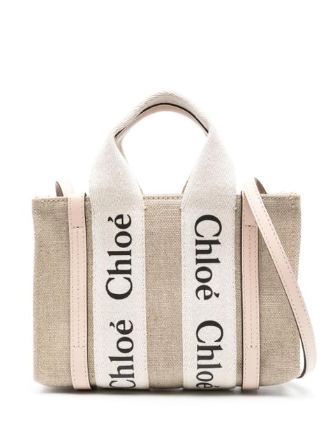 Chloé logo-detail tote bag - Neutrals - zdjęcie produktu nr 1