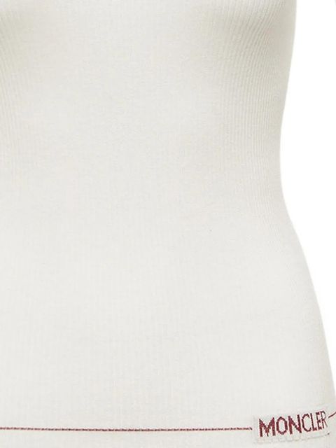 Moncler roll-neck knitted top - White - zdjęcie produktu nr 2