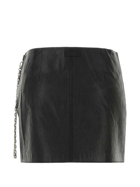 Alexander Wang low-rise mini skirt - Black - zdjęcie produktu nr 1