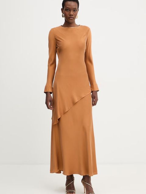 MAX&Co. sukienka z dodatkiem jedwabiu MCOFASE - zdjęcie produktu nr 1