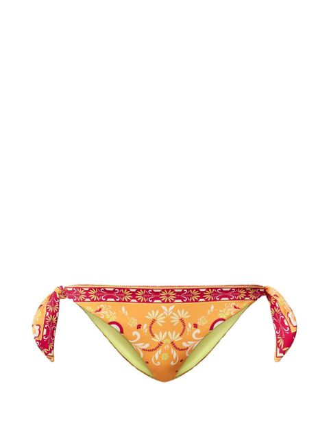 TWINSET printed bikini bottom - Orange - zdjęcie produktu nr 1