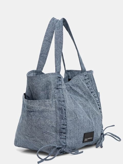 Karl Lagerfeld Jeans torebka jeansowa - zdjęcie produktu nr 1