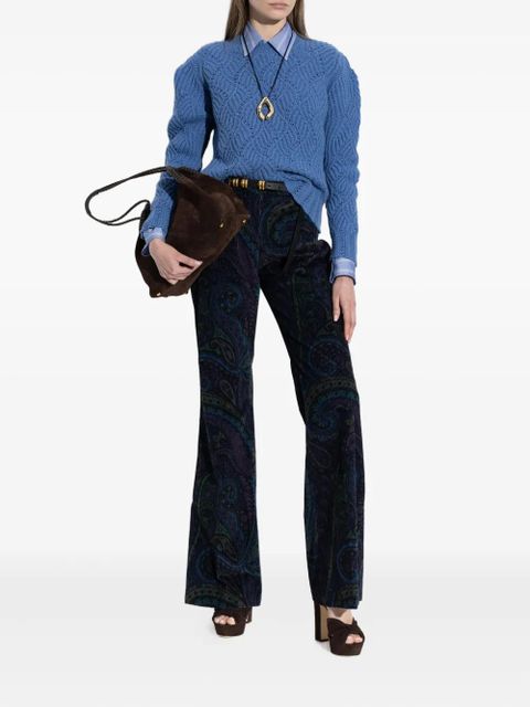 ETRO cashmere sweater - Blue - zdjęcie produktu nr 2