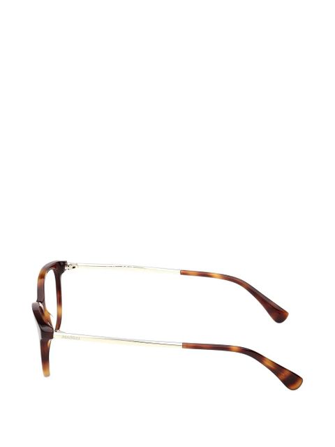 Max Mara Eyewear havana oval-frame glasses - Brown