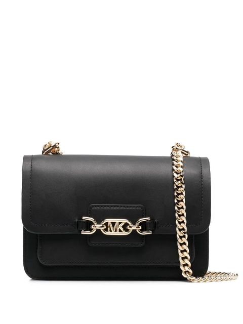 Michael Kors Heather logo-plaque shoulder bag - Black - zdjęcie produktu nr 1
