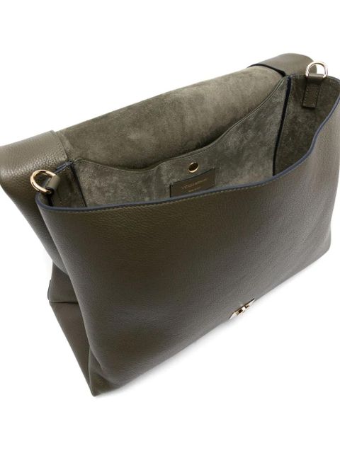 Victoria Beckham Jumbo Chain leather pouch - Green