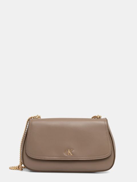 Calvin Klein torebka kolor beżowy LV04F3171G - zdjęcie produktu nr 1