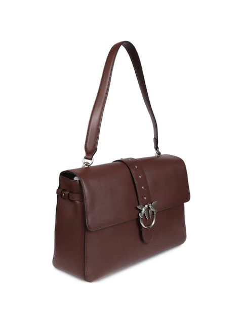 PINKO leather shoulder bag - Brown