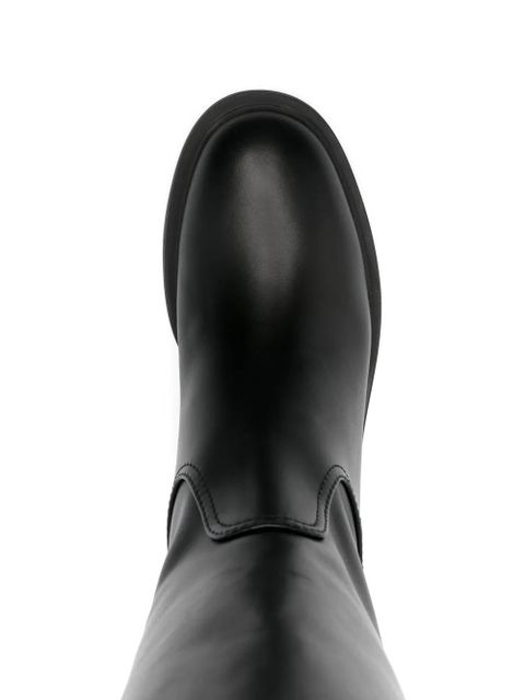 Gianvito Rossi leather boots - Black