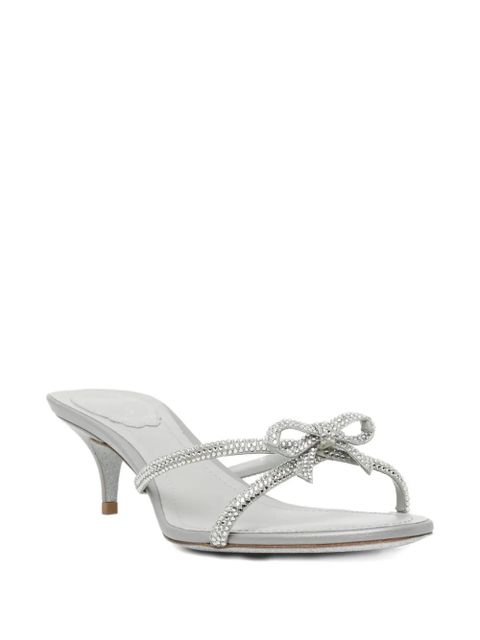 René Caovilla 50mm Lynette sandals - Grey - zdjęcie produktu nr 2