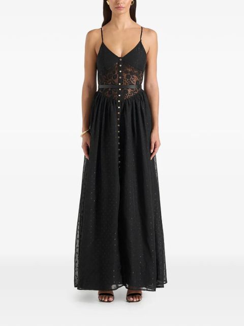 Manière De Voir polkadot lace corset dress - Black - zdjęcie produktu nr 2