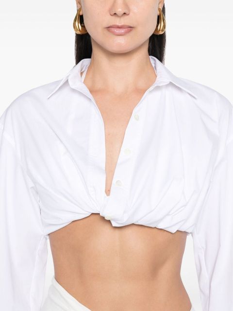 Jacquemus La Chemise Bahia Courte shirt - White