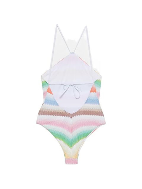 Missoni zigzag swimsuit - Neutrals - zdjęcie produktu nr 2