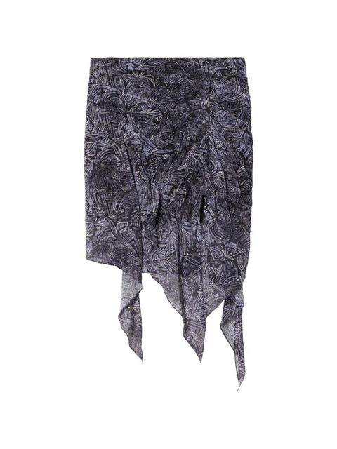 ISABEL MARANT Taylora midi skirt - Black - zdjęcie produktu nr 1