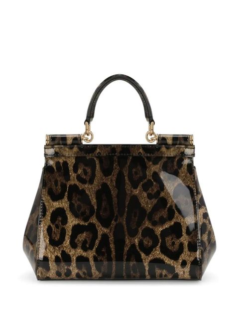 Dolce & Gabbana KIM DOLCE&GABBANA medium Sicily top-handle bag - Brown - zdjęcie produktu nr 2