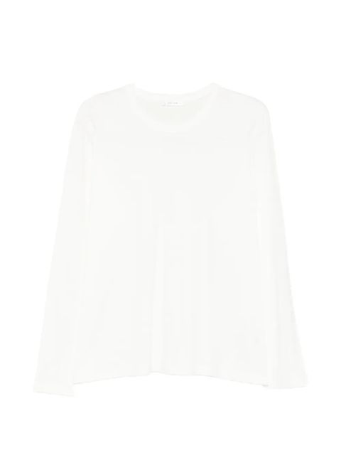 The Row long-sleeve cotton top - White - zdjęcie produktu nr 1